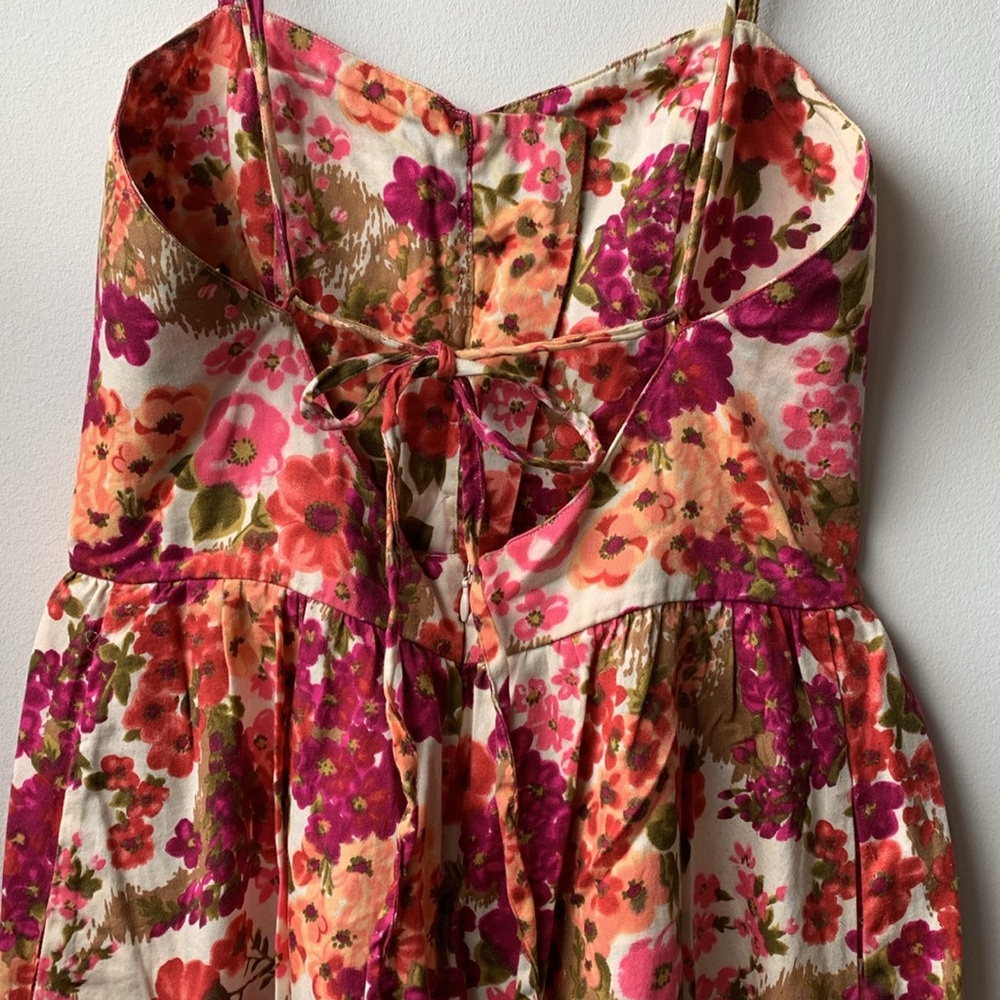Open Back Floral Dress - Picture 3 of 8